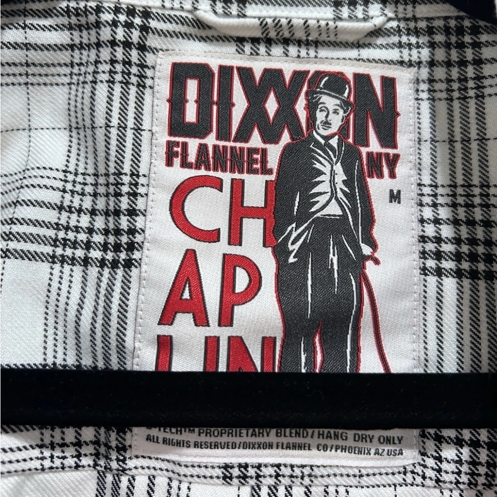 Dixxon Flannel Company The Chaplin Men's Flannel Size Medium Long Sleeve NEW - Picture 4 of 5